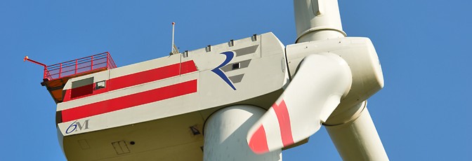 C-Power’s offshore wind farm Thornton Bank II installed