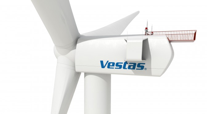 Vestas is on track with the development of the V164-8.0 MW wind turbine