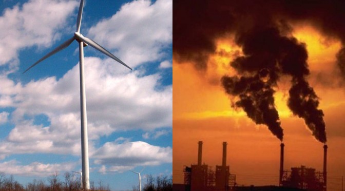 Australian coal plant uses more land than wind energy