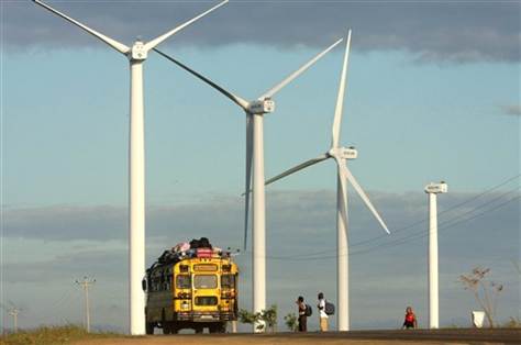 Nicaragua announces wind energy investment