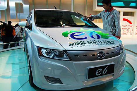 China to promote electric vehicles