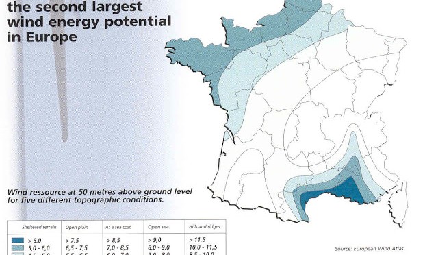 France: wind energy solution in energy transition