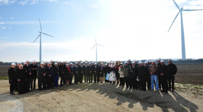 Acciona inaugurates its second wind farm in Poland, equipped with 3 MW wind turbines