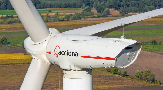 Acciona Windpower Installs World’s First AW125/3000 Wind Turbine