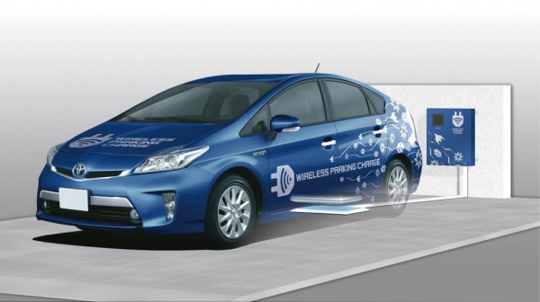 Toyota Unveils Wireless Charging System for Electric Vehicles