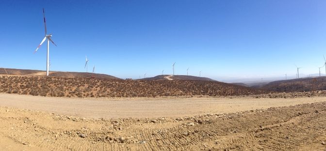 Esteyco works in Los Cururos wind farm (Chile) are coming to its end