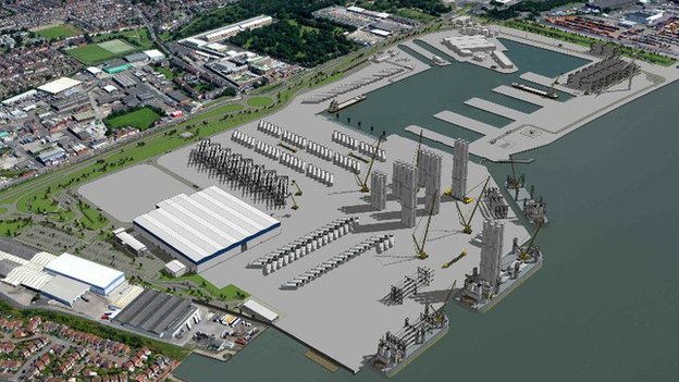 Siemens plans Green Port Hull Offshore Wind Energy Plants