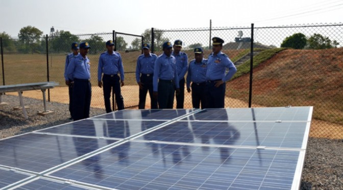 New solar power plant at Sri Lanka