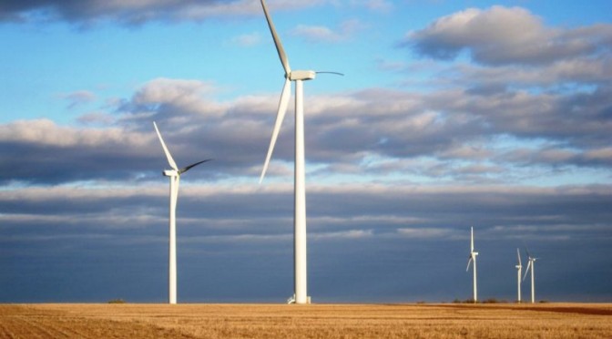 Wind farm in Baja California