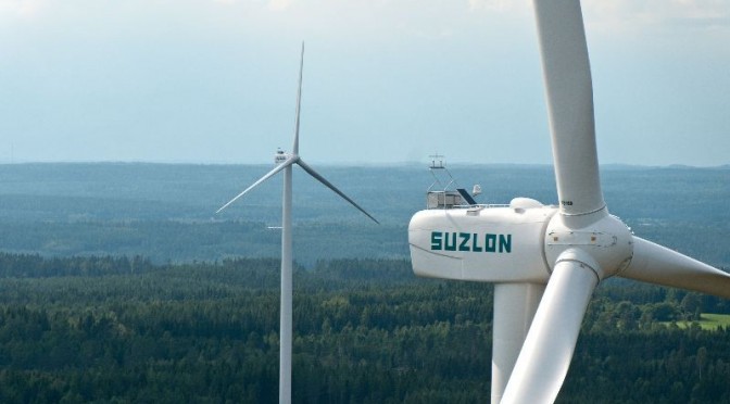 Suzlon wins order for 100.8 MW of wind power from Everrenew Energy Private Limited