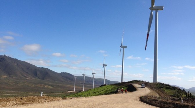 Chile wants to generate 20 percent from renewable energy: wind power, Concentrated Solar Power, PV and Geothermal Energy