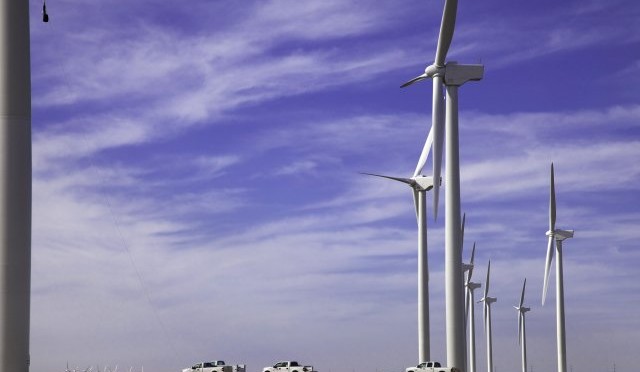 Wind power and renewable energy in the USA: Iberdrola wind farm starts with 101 wind turbines of Gamesa
