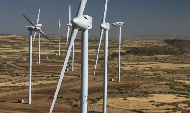 Ashegoda wind farm in Ethiopia with Vergnet’s wind turbines