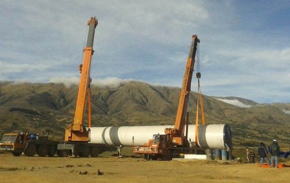 Bolivia builds a new wind farm