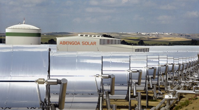 Abengoa announces its first asset sale to Abengoa Yield: two Concentrated Solar Power (CSP) plants and a wind power plant