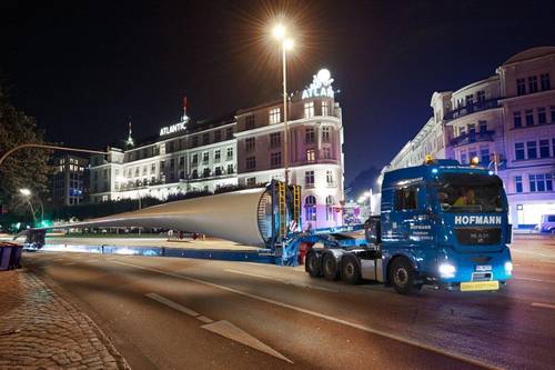 Nordex presents 64.4-meter long N131/3000 rotor blade at WindEnergy Hamburg