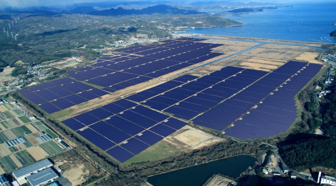 Japan’s Largest Solar Power Project Funded With Market-Leading Investment by GE