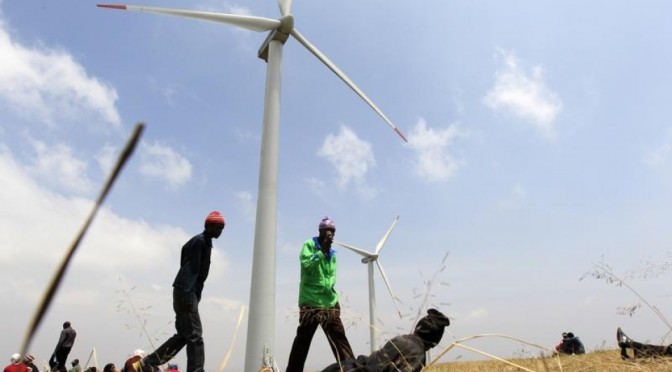 GE to start building 100 MW wind farm in Kenya next year