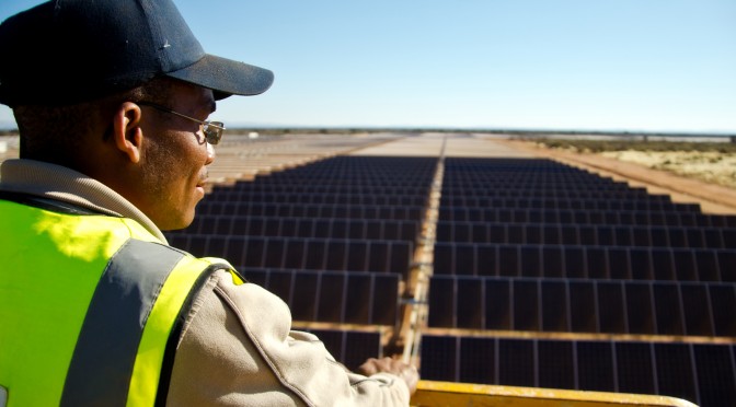 Acciona starts up the photovoltaic plant with the highest production in Africa