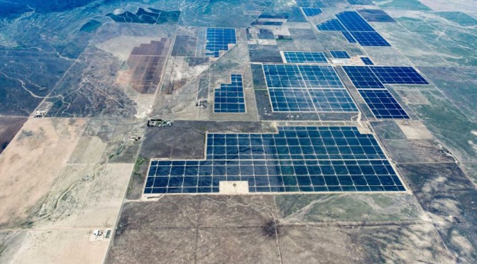 Opening of world’s largest solar power plant in California