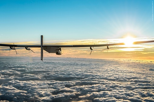 Photovoltaic Solar Impulse Takes Off on Record 120-Hour Flight Across Pacific