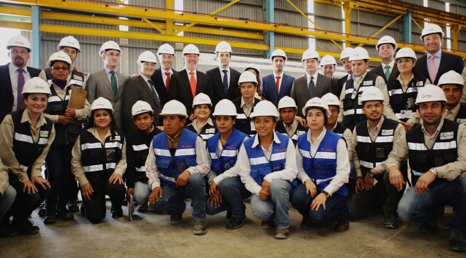 Wind energy in Mexico: Acciona Windpower inaugurates the first concrete tower production plant