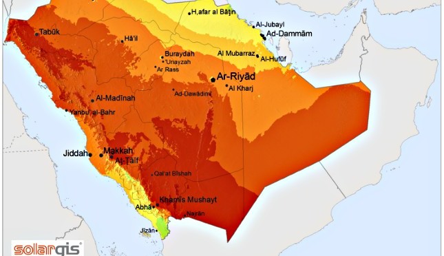 Saudi Arabia solar energy exports, Concentrated Solar Power and photovoltaic, absolutely realistic