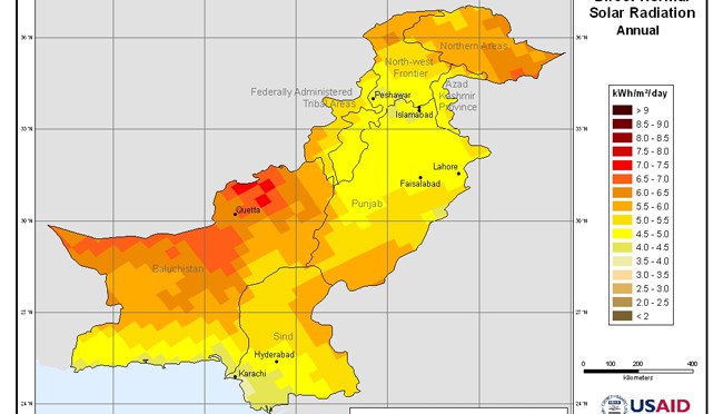 Solar power and wind energy projects in Pakistan