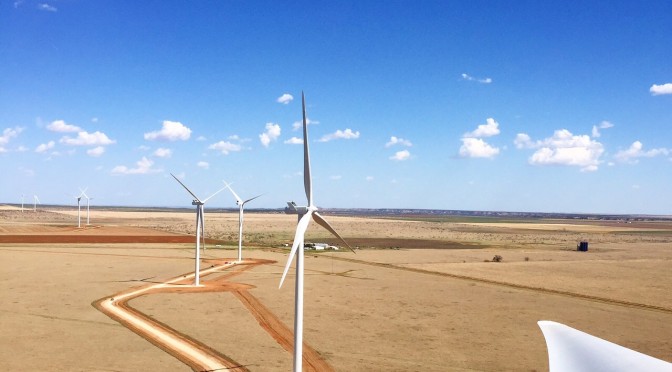 Wind energy in Texas: EDF Energies Nouvelles commissions the 200 MW Longhorn wind farm with 100 Vestas wind turbines