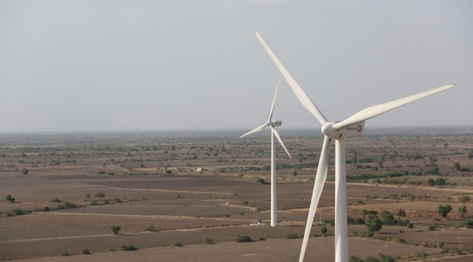 Wind power in India: Gamesa wind turbines for wind farms