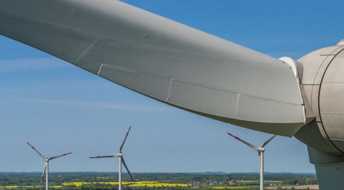 Erosion in wind turbine blades solved with the help of artificial intelligence