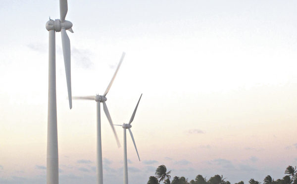 Wind energy in Brazil reached 14.71 GW, with 583 wind farms and more than 7 thousand wind turbines in 12 states