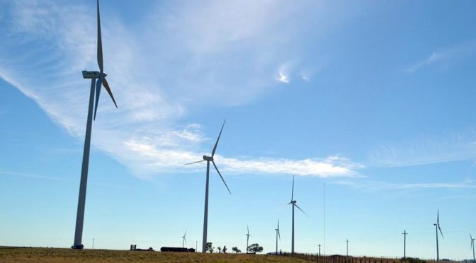 The renewable energy sector is slowed in Argentina