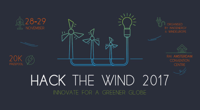 InnoEnergy and WindEurope to hold first joint hackathon, ‘Hack the Wind’