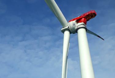GE installs 1st offshore wind turbine at Merkur Windfarm