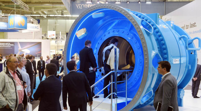 Chinese firms showcase products, technologies at Hamburg wind power expo