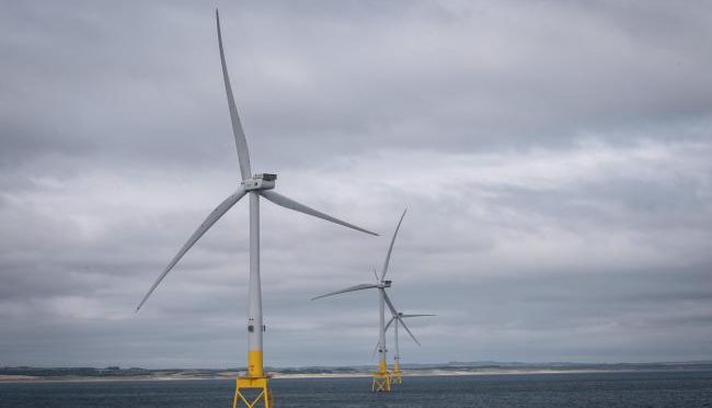 Wind turbines generated 98% of October electricity demand in Scotland