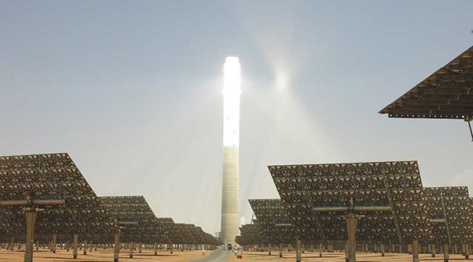 Noor Ouarzazate III central receiver concentrated solar power plant with storage completes its reliability test