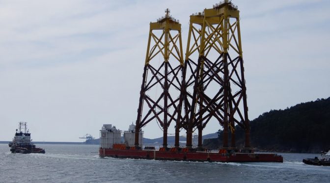 Navantia consolidates in offshore wind energy with another 62 jackets