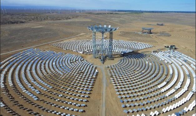 Three solar modules of world’s first commercial beam-down tower Concentrated Solar Power project to be connected to grid