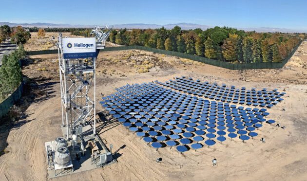 Heliogen Achieves Milestones for Gen3 Concentrated Solar Power Project