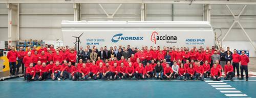 Nordex now manufacturing Delta4000 wind turbines in La Vall d’Uixó plant in Spain