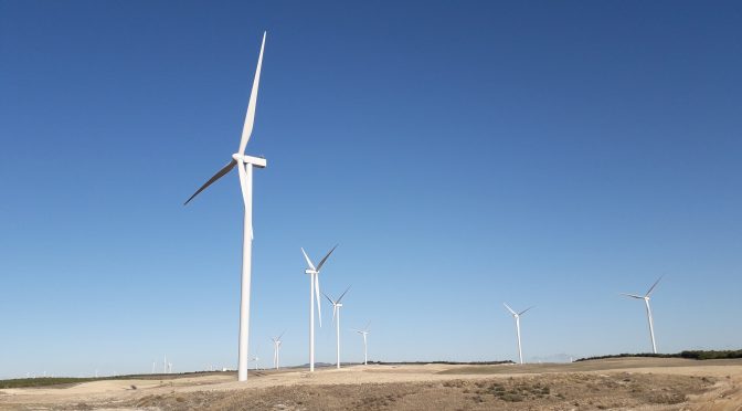 Wind energy in Malaga, new Enel wind farm
