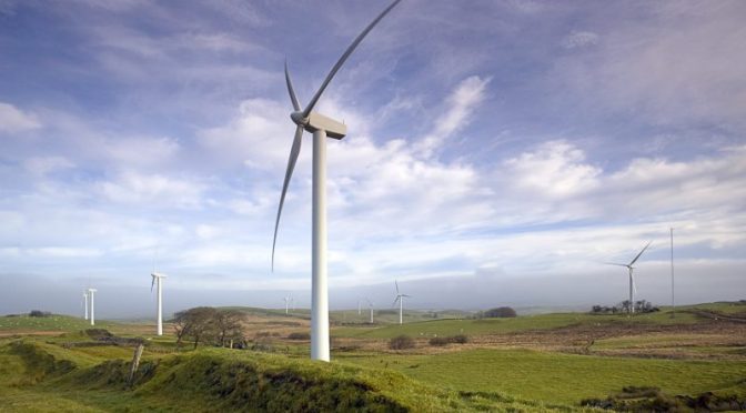 EDF Renewables announced wind farm in Wales