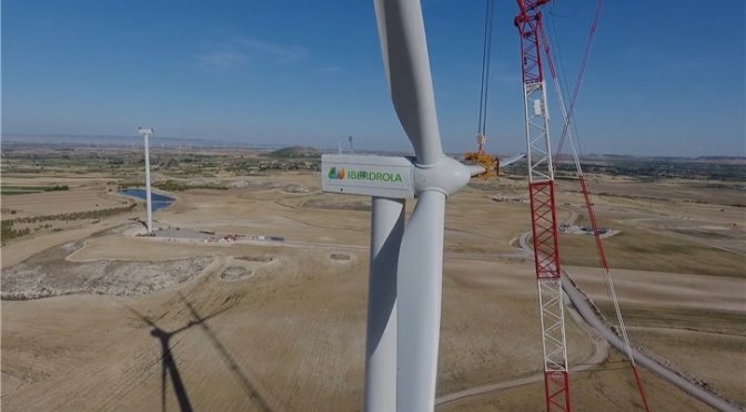 Wind energy in Spain, Iberdrola launches El Pradillo wind farm