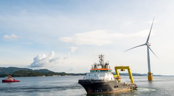 Offshore wind power and the shipping sector can reinforce each other to reach the Green Deal targets