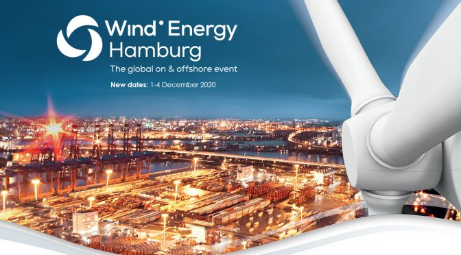 New date: WindEnergy Hamburg to take place from 1 – 4 December 2020
