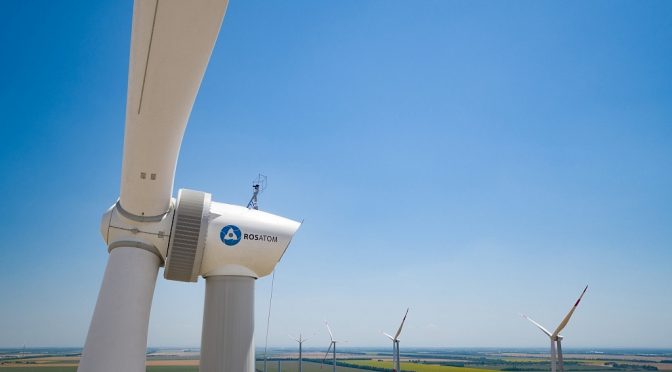 Wind energy in Russia, NovaWind started the Marchenkovskaya wind farm in Rostov