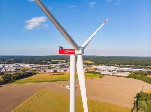 Nordex Delta4000 N155 / 4.X Wind Turbines for 240 MW Wind Power in Texas
