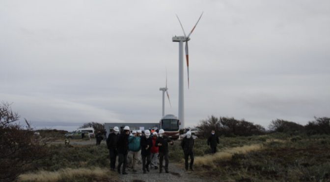 Wind energy in Chile, Presidente Piñera at the Punta Arenas wind farm